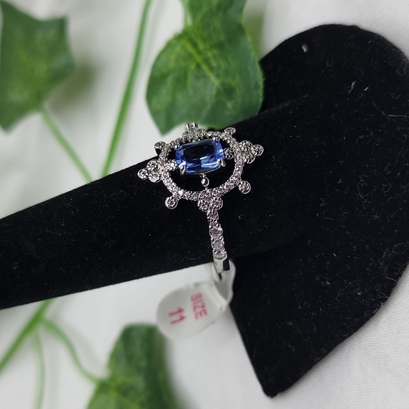 ART DECO SAPPHIRE RING - Picture 5 of 8